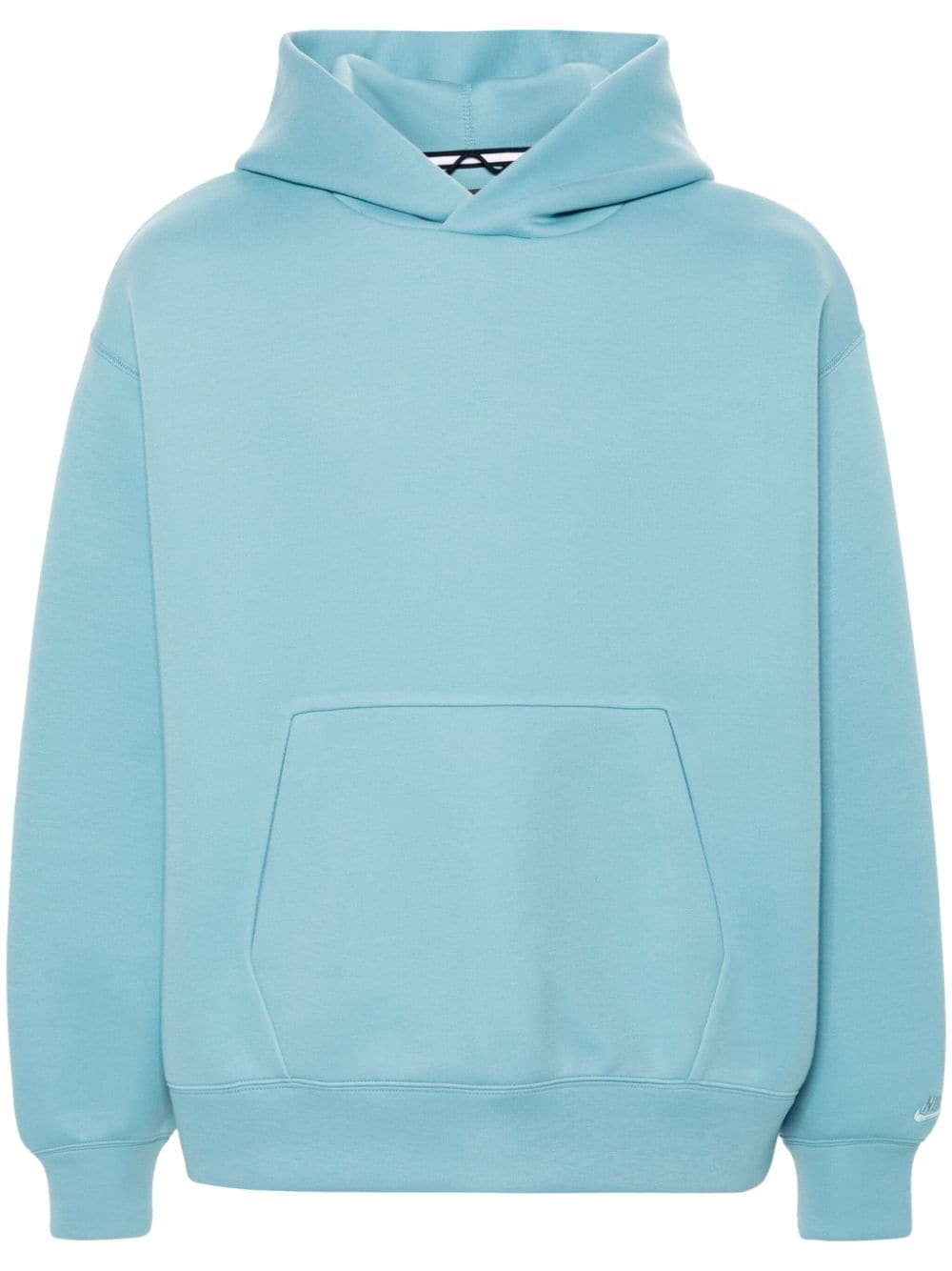 Nike logo-embroidered hoodie - Blue von Nike