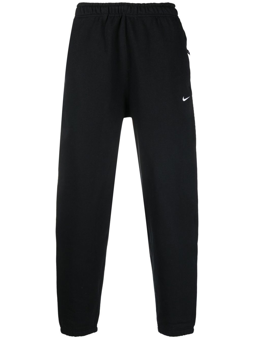 Nike logo-embroidery track pants - Black von Nike