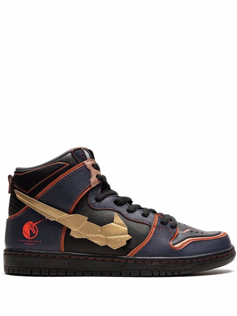 Nike x Gundam SB Dunk High Pro QS "Banshee" sneakers - Blue von Nike