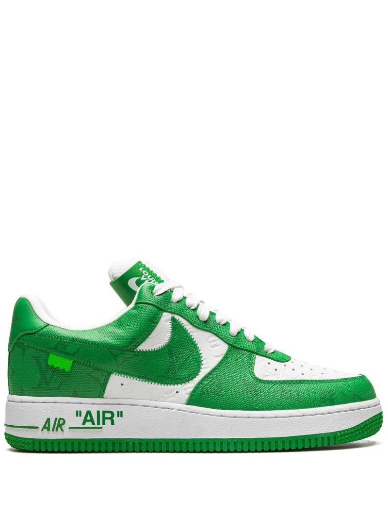 Nike x Louis Vuitton Air Force 1 Low "Virgil Abloh - White/Green" sneakers von Nike