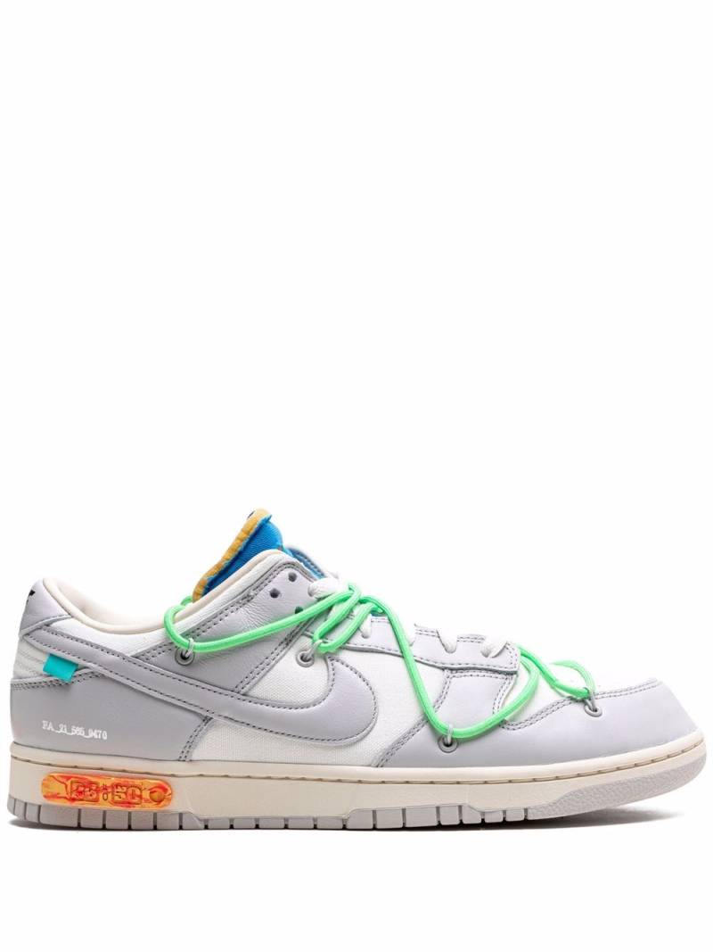 Nike X Off-White Dunk Low "Lot 26" sneakers - Grey von Nike X Off-White