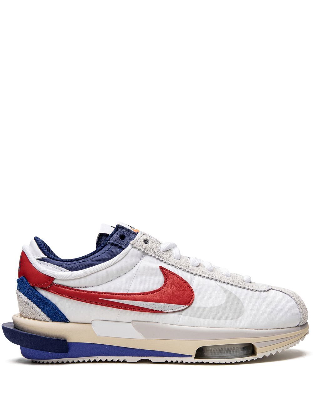 Nike x sacai Cortez 4.0 "White/Red/Blue" sneakers von Nike