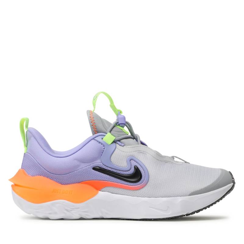 Laufschuhe Nike Run Flow (GS) DR0472 002 Grau von Nike