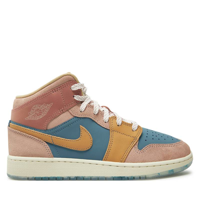 Sneakers Nike Air Jordan 1 Mid Ss (GS) FN7452 400 Rosa von Nike