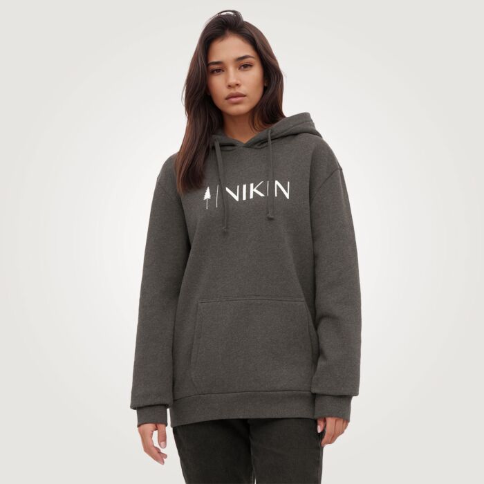 Nikin TreeHoodie Print, anthrazit von Nikin