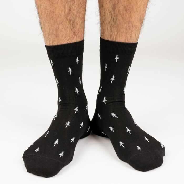 Nikin Treesocks Standard Allover, schwarz, 36-40 von Nikin