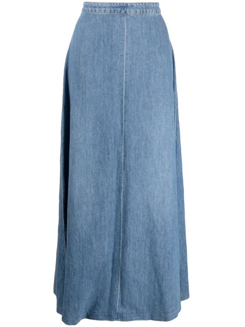 Nili Lotan Astrid denim maxi skirt - Blue von Nili Lotan