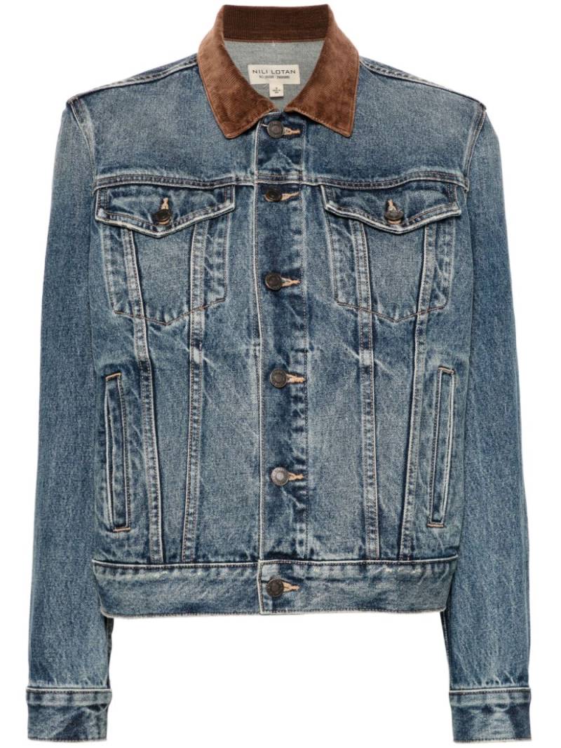 Nili Lotan Chesney denim jacket - Blue von Nili Lotan