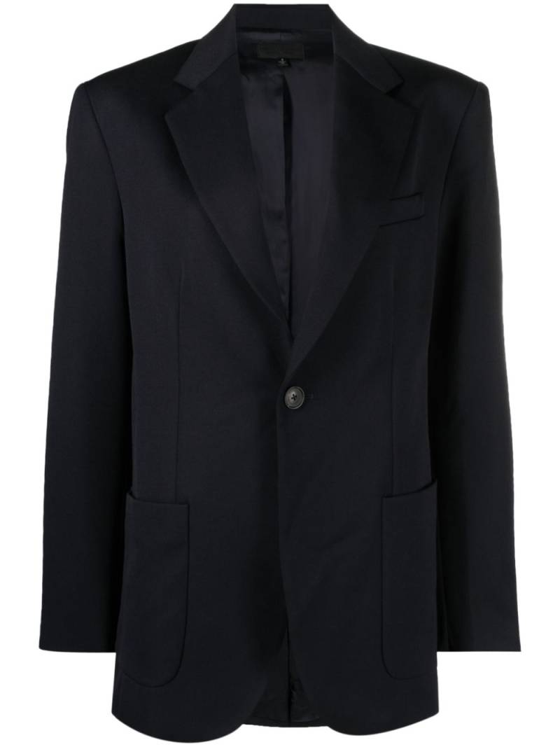 Nili Lotan Gael single-breasted blazer - Blue von Nili Lotan