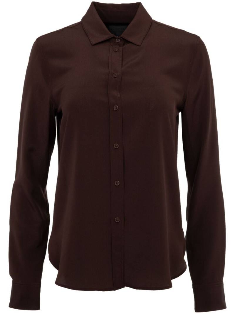 Nili Lotan Gaia shirt - Brown von Nili Lotan