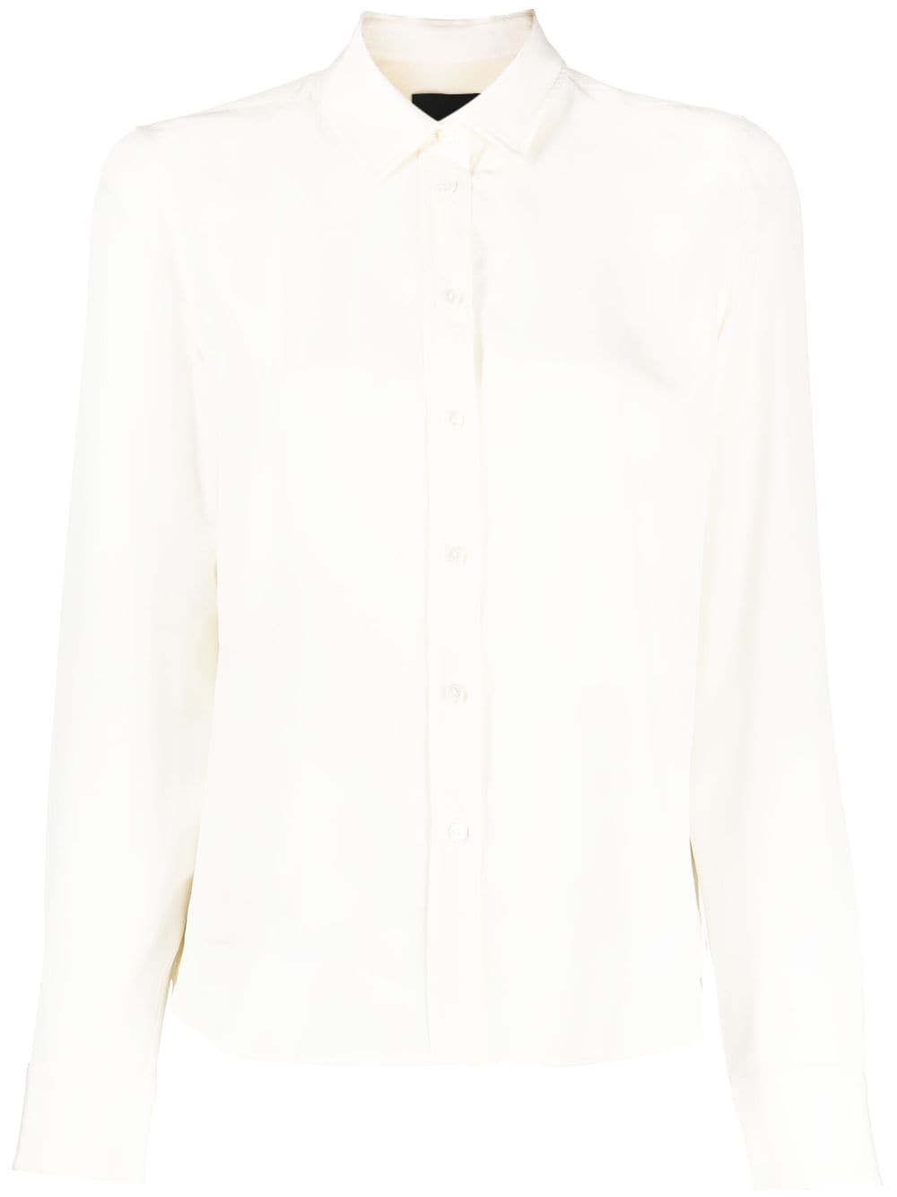 Nili Lotan Gaia silk shirt - White von Nili Lotan