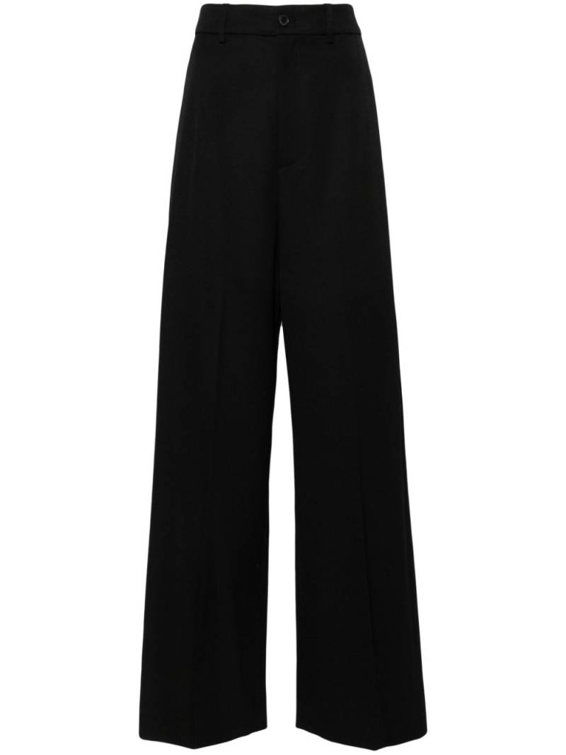 Nili Lotan Johan wide-leg trousers - Black von Nili Lotan