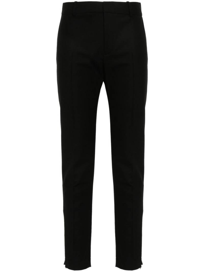 Nili Lotan Lino skinny trousers - Black von Nili Lotan