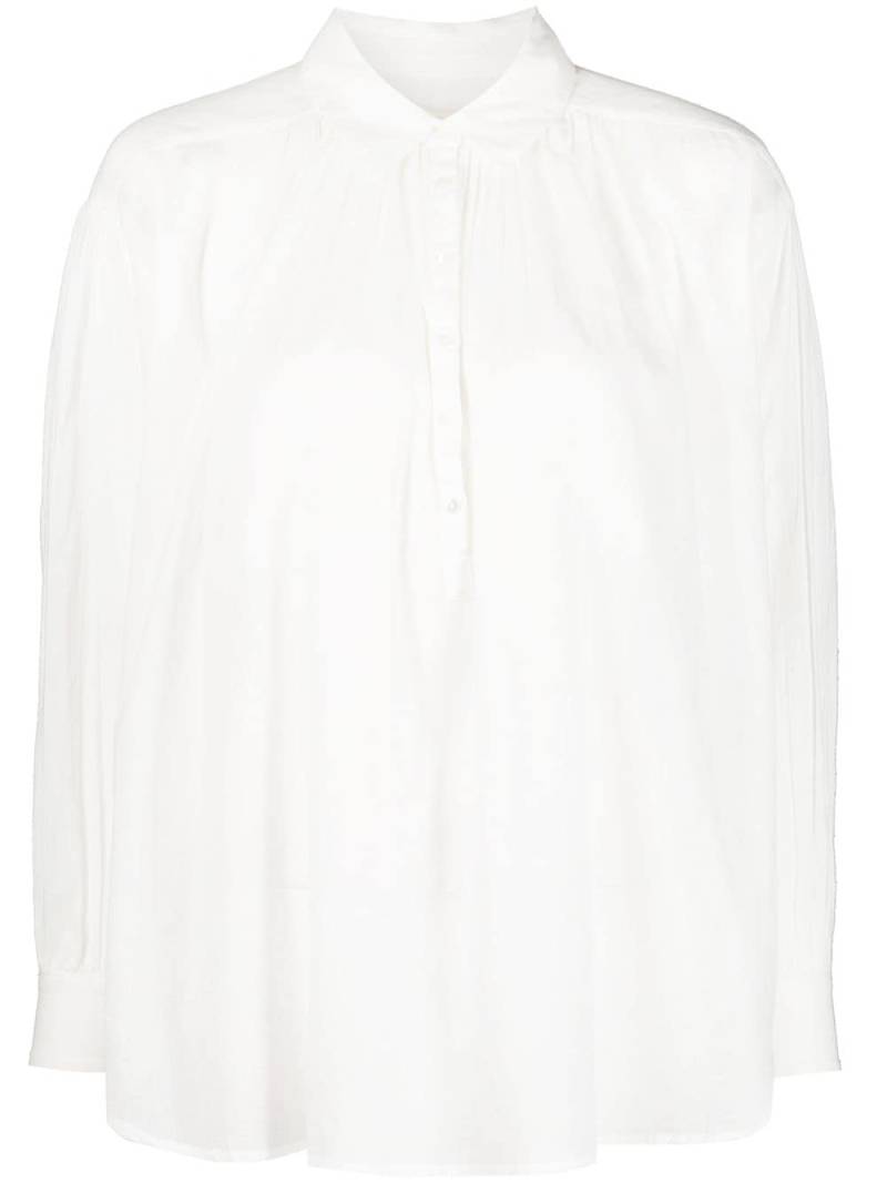 Nili Lotan Miles long-sleeved shirt - White von Nili Lotan