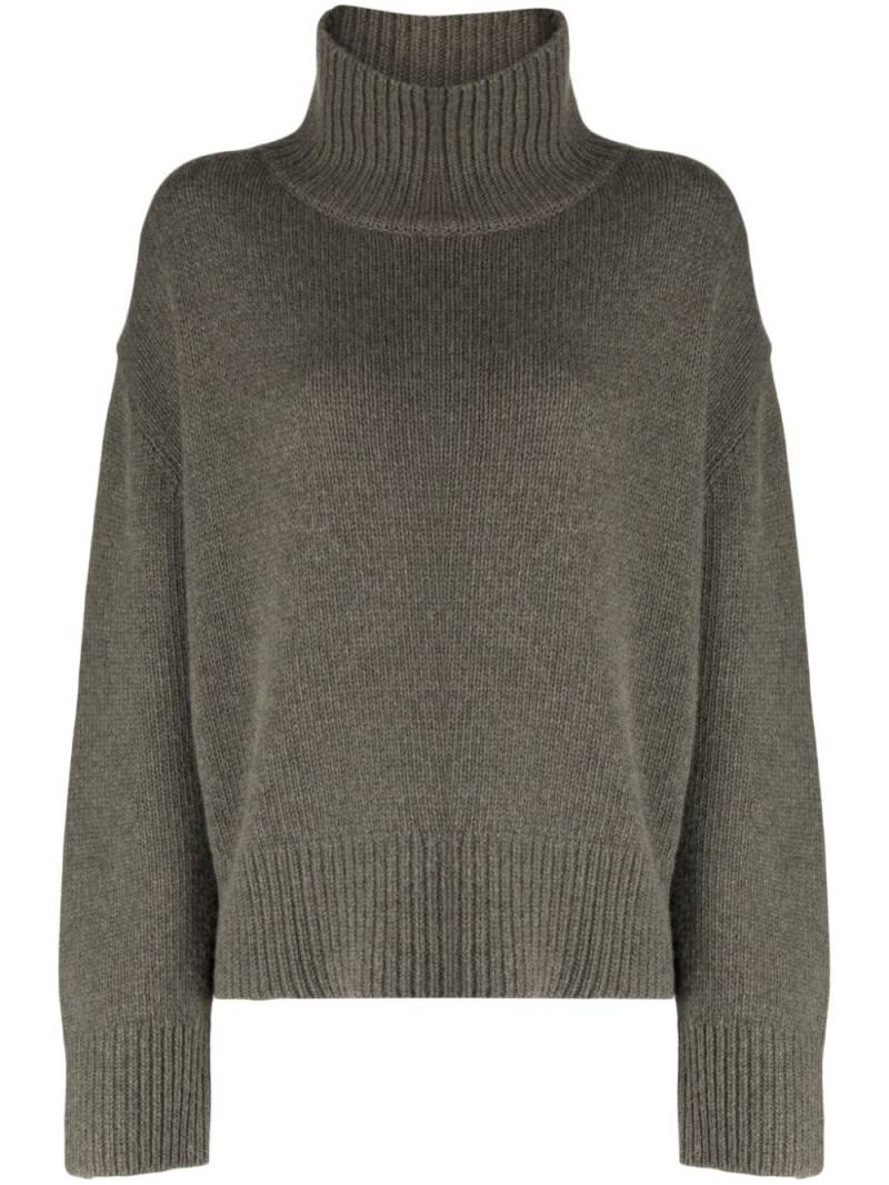 Nili Lotan Omaira ribbed-edge lambswool jumper - Green von Nili Lotan