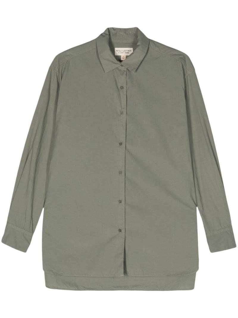 Nili Lotan Yorke cotton shirt - Green von Nili Lotan