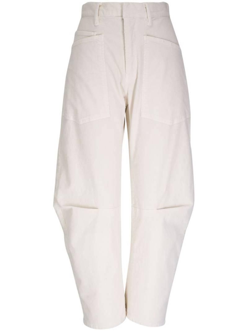 Nili Lotan dart-detailing trousers - Neutrals von Nili Lotan