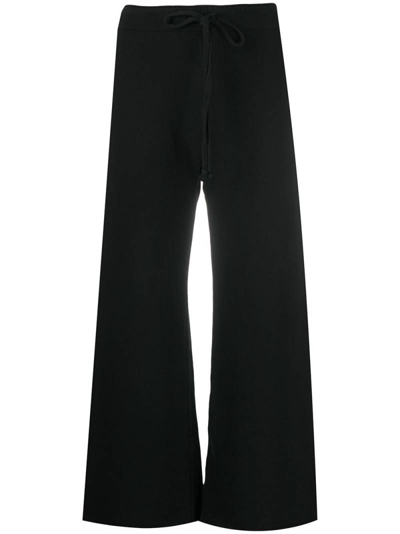 Nili Lotan drawstring cropped track pants - Black von Nili Lotan