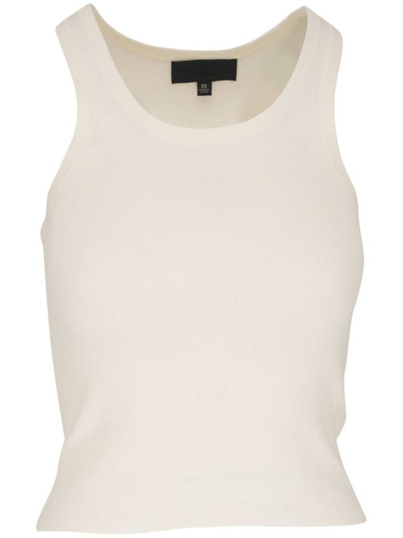 Nili Lotan fine-ribbed cotton tank top - Neutrals von Nili Lotan