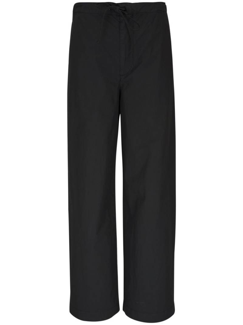 Nili Lotan plain cotton trousers - Black von Nili Lotan