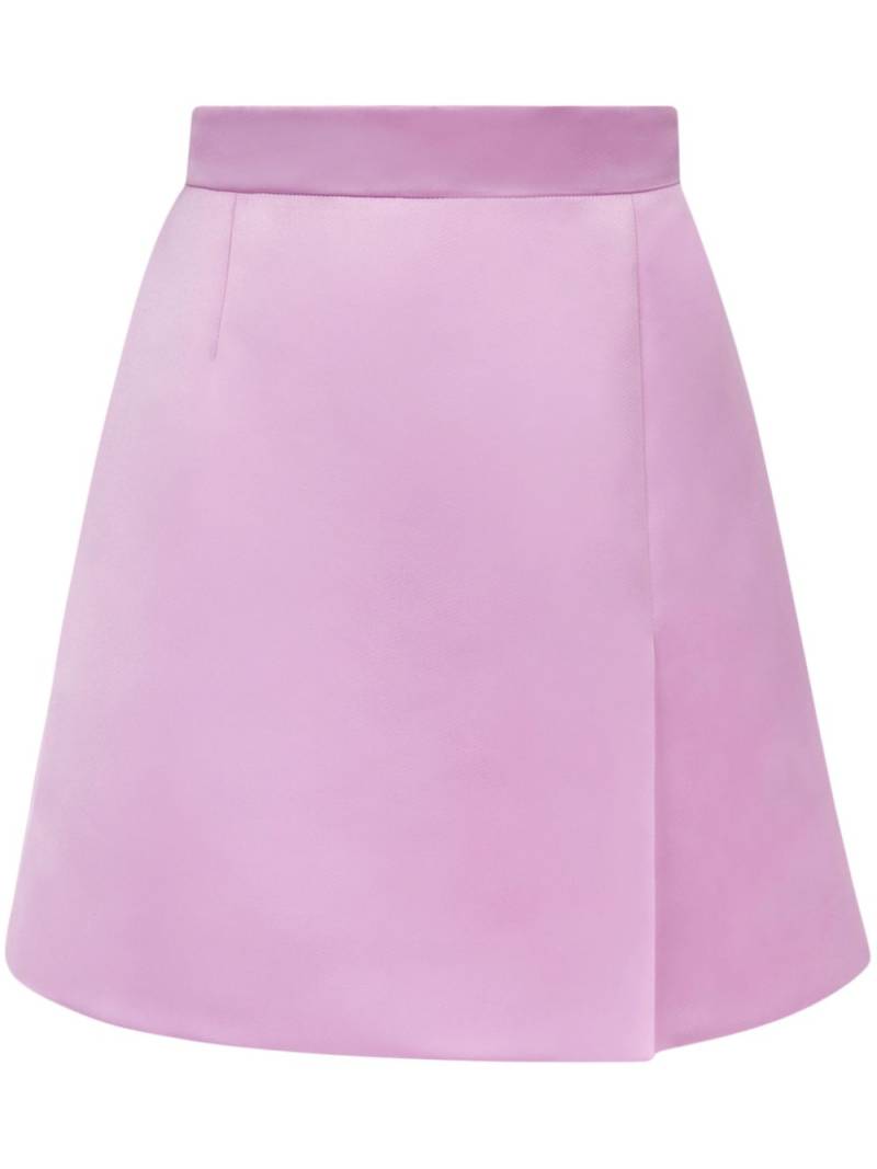 Nina Ricci A-line satin skirt - Pink von Nina Ricci