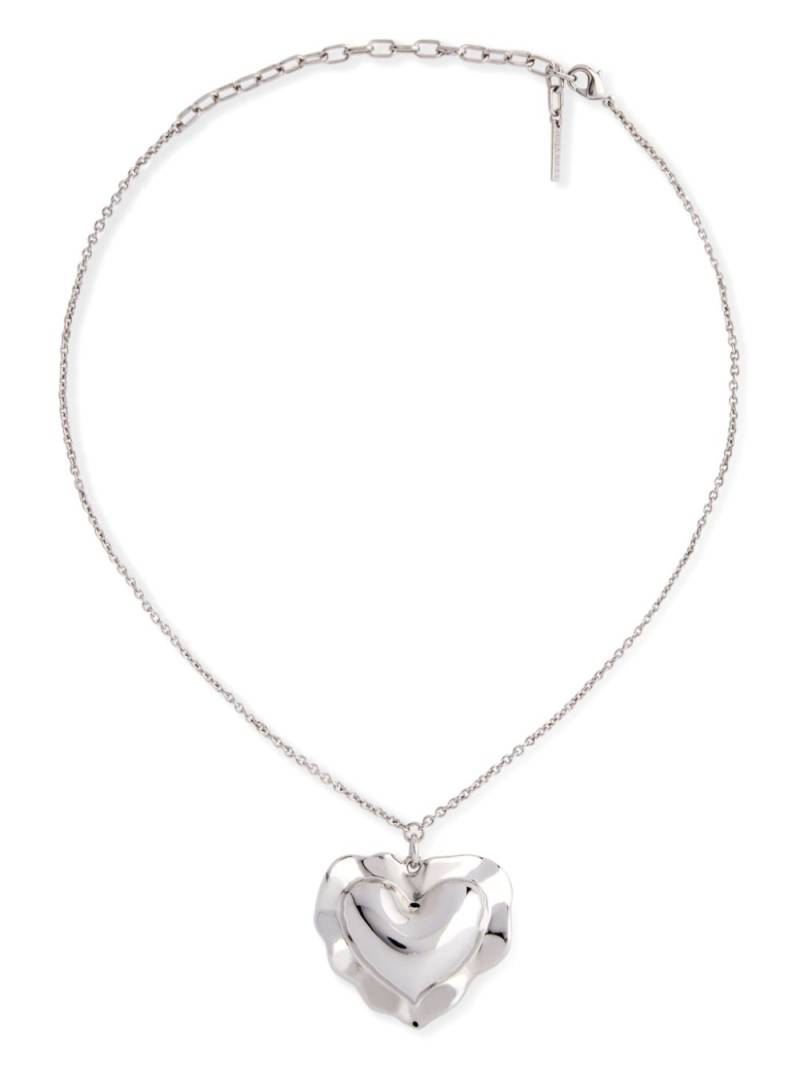 Nina Ricci Cushion Heart necklace - Silver von Nina Ricci