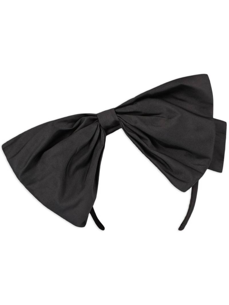 Nina Ricci bow headband - Black von Nina Ricci