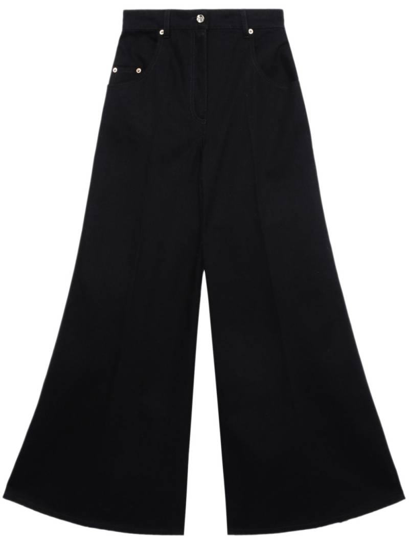 Nina Ricci flared jeans - Black von Nina Ricci