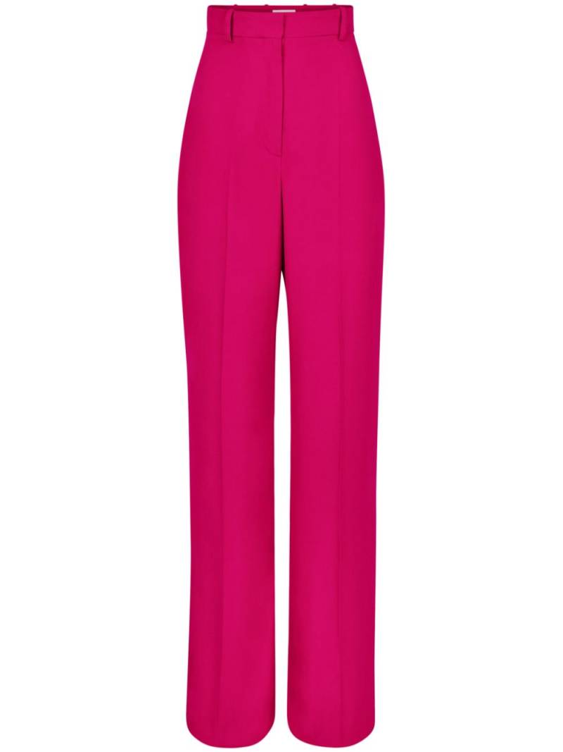 Nina Ricci high-waist tailored wool trousers - Pink von Nina Ricci