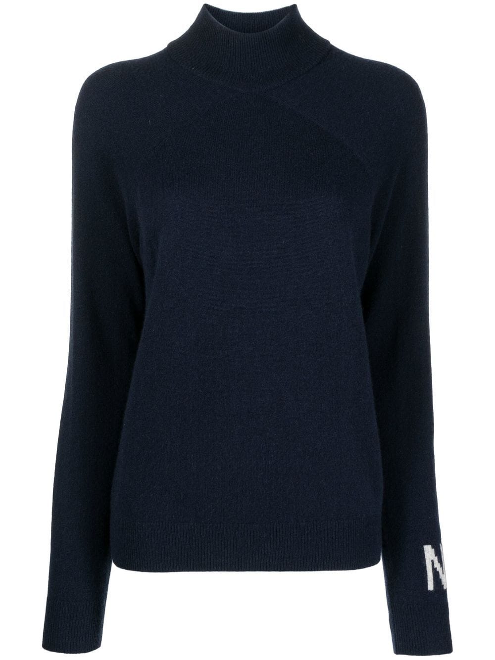 Nina Ricci intarsia cashmere jumper - Blue von Nina Ricci