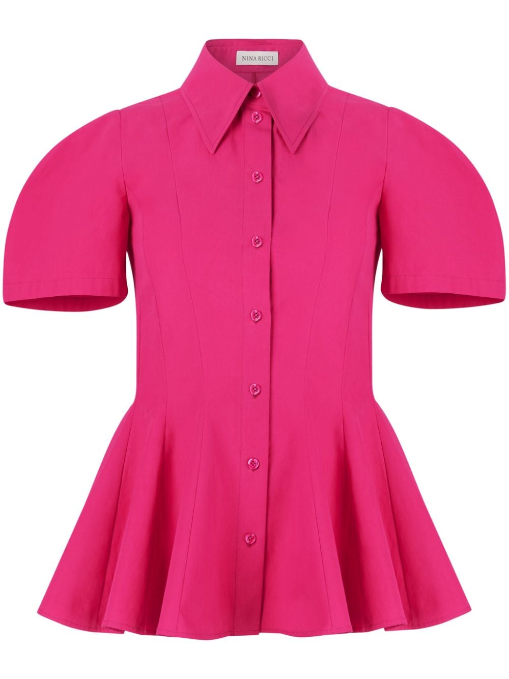 Nina Ricci poplin cotton shirt - Pink von Nina Ricci