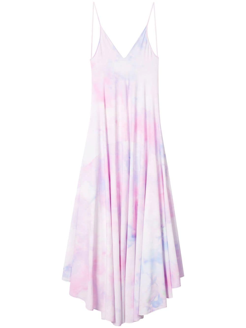 Nina Ricci tie-dye printed dress - Purple von Nina Ricci