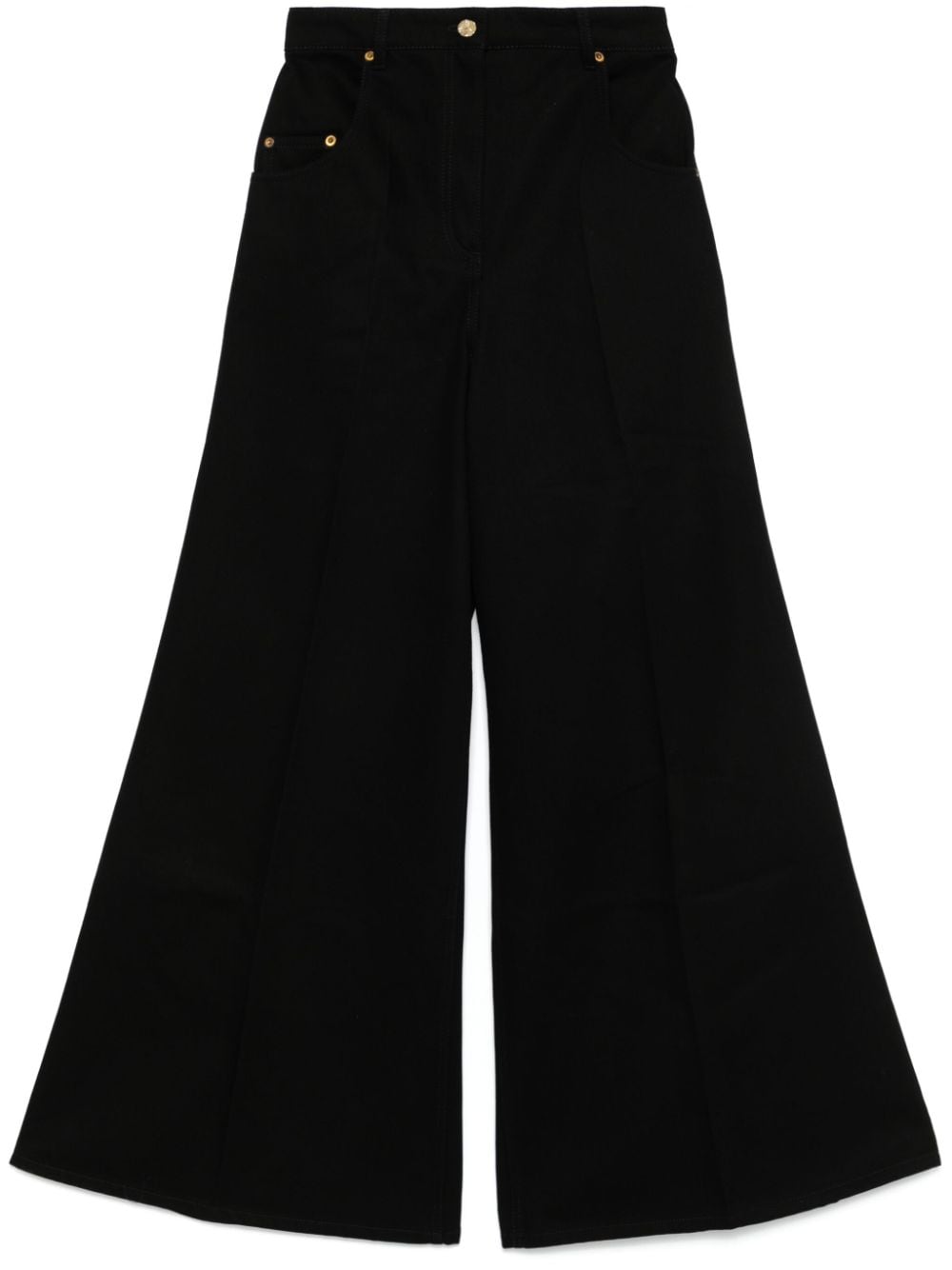 Nina Ricci wide-leg jeans - Black von Nina Ricci