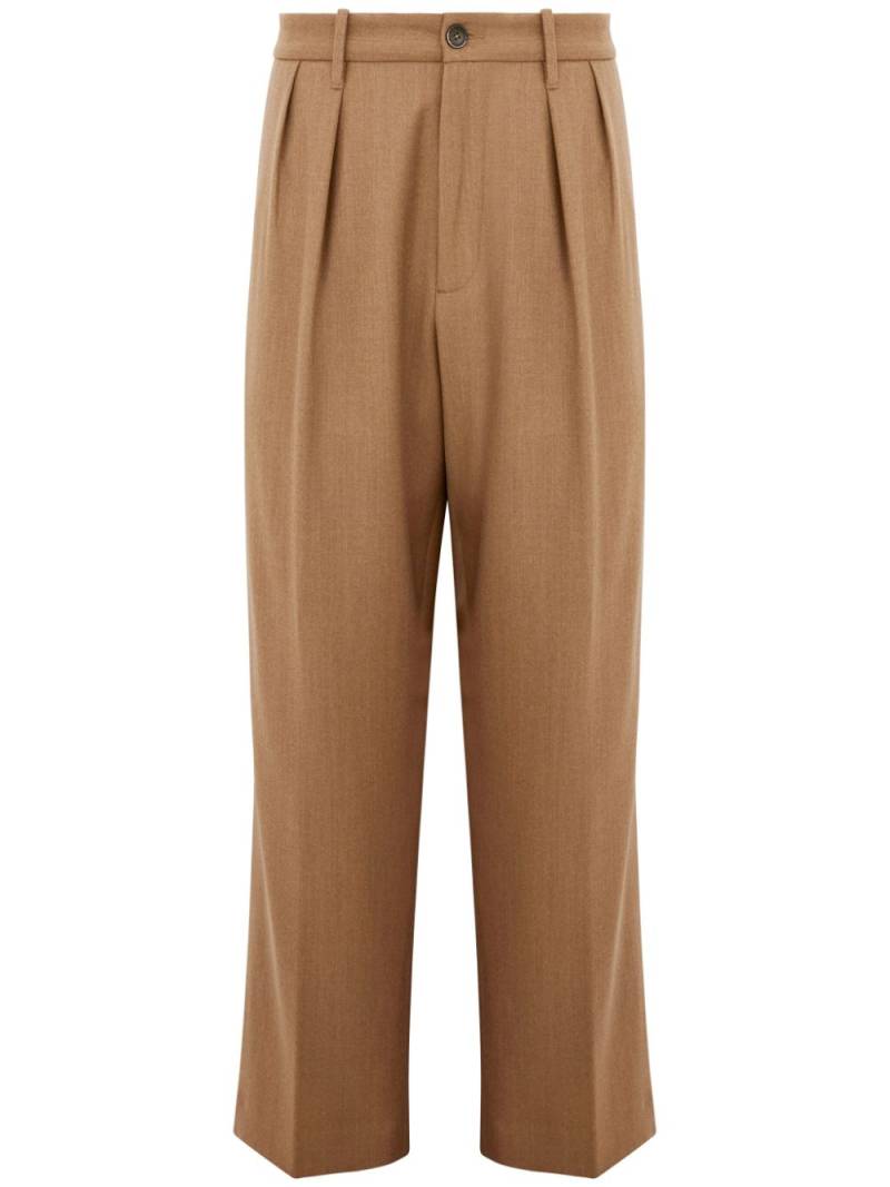 Nine In The Morning Kai wide-leg trousers - Brown von Nine In The Morning