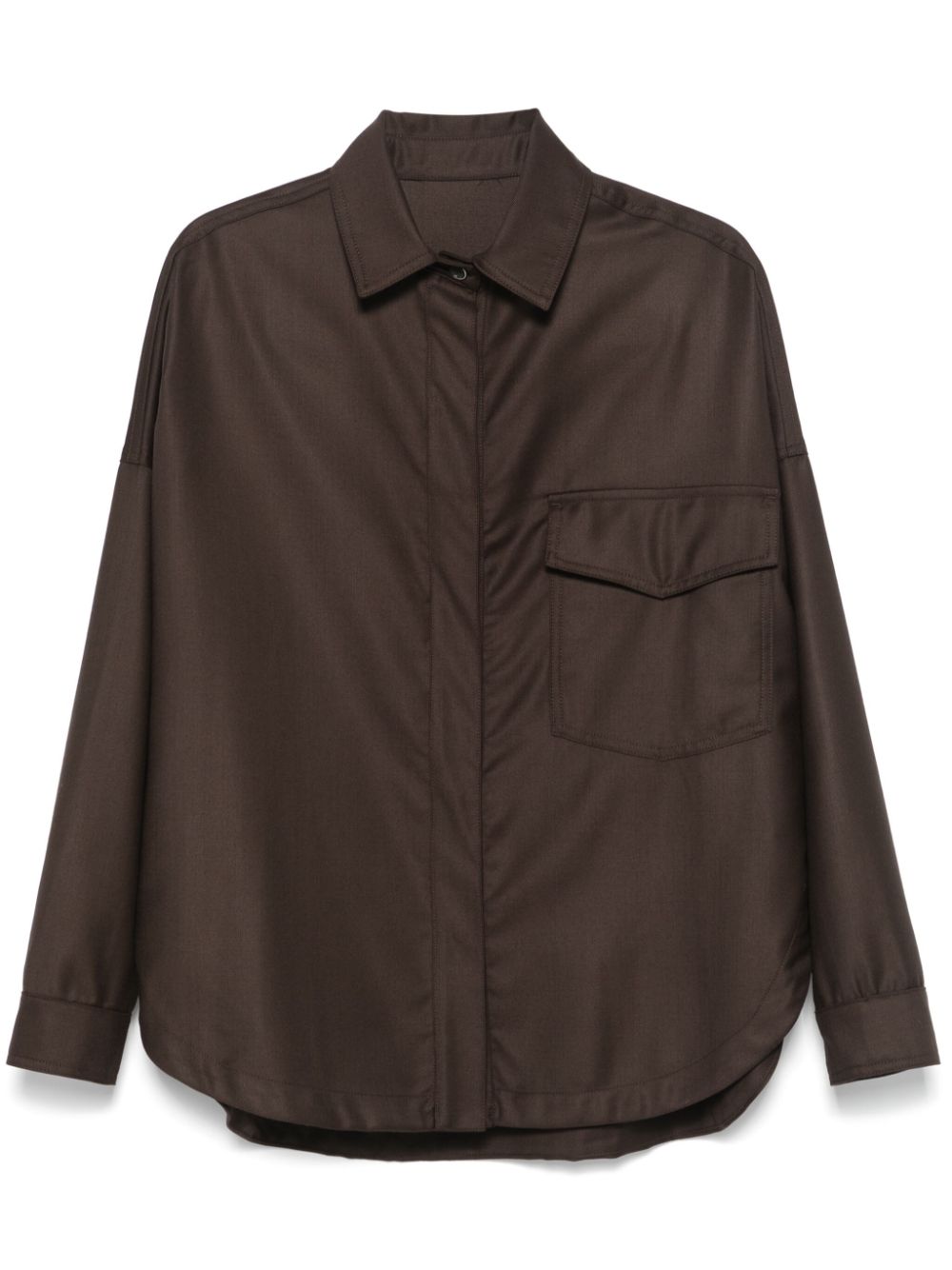 Nine In The Morning Rosa overshirt - Brown von Nine In The Morning