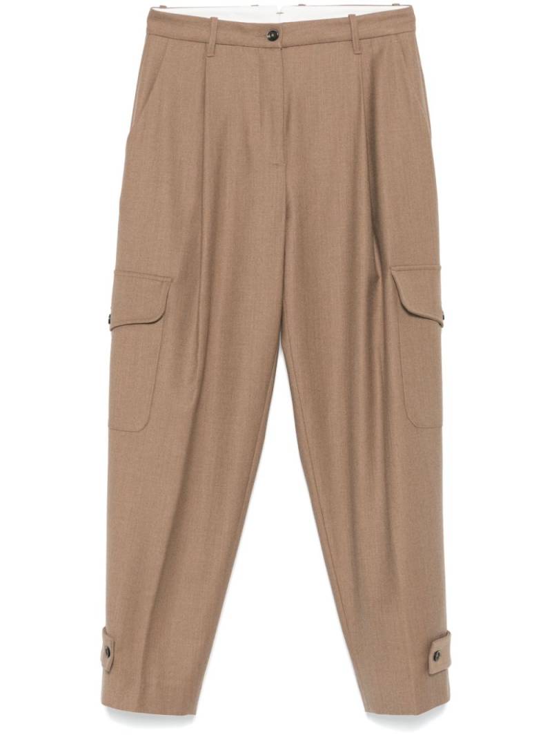 Nine In The Morning Sophie cargo pants - Brown von Nine In The Morning