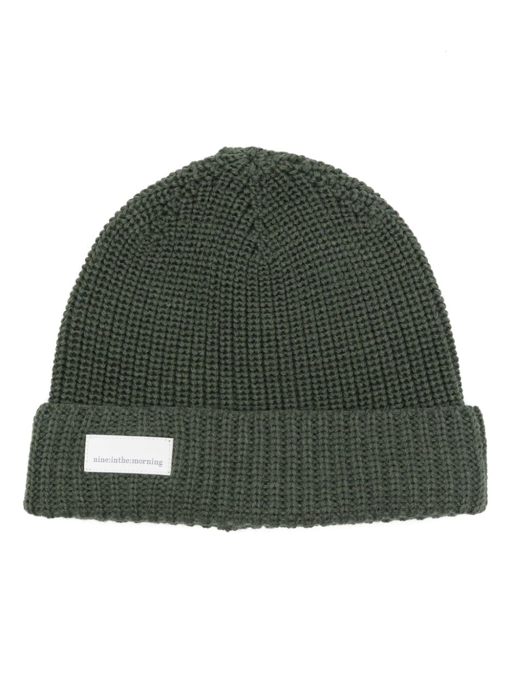 Nine In The Morning Stud beanie hat - Green von Nine In The Morning