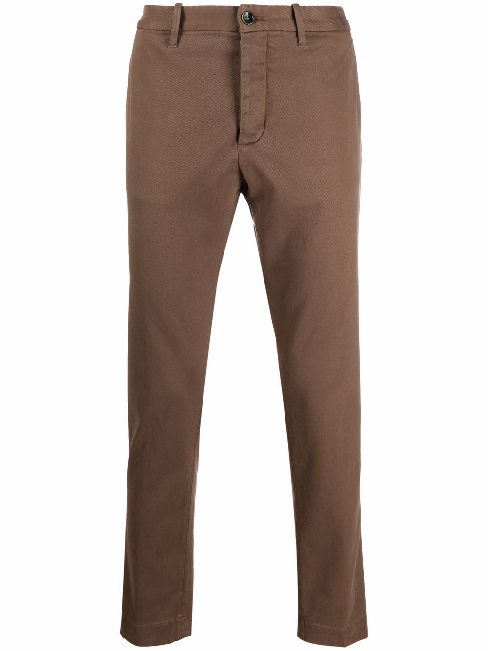 Nine In The Morning logo-patch tailored trousers - Brown von Nine In The Morning