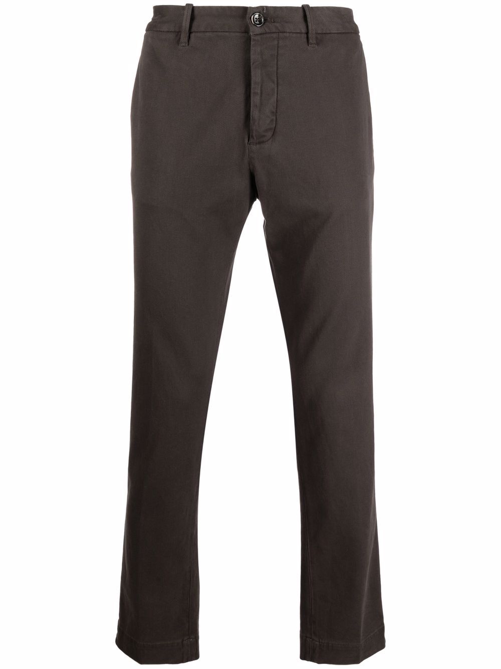 Nine In The Morning logo-patch tailored trousers - Brown von Nine In The Morning