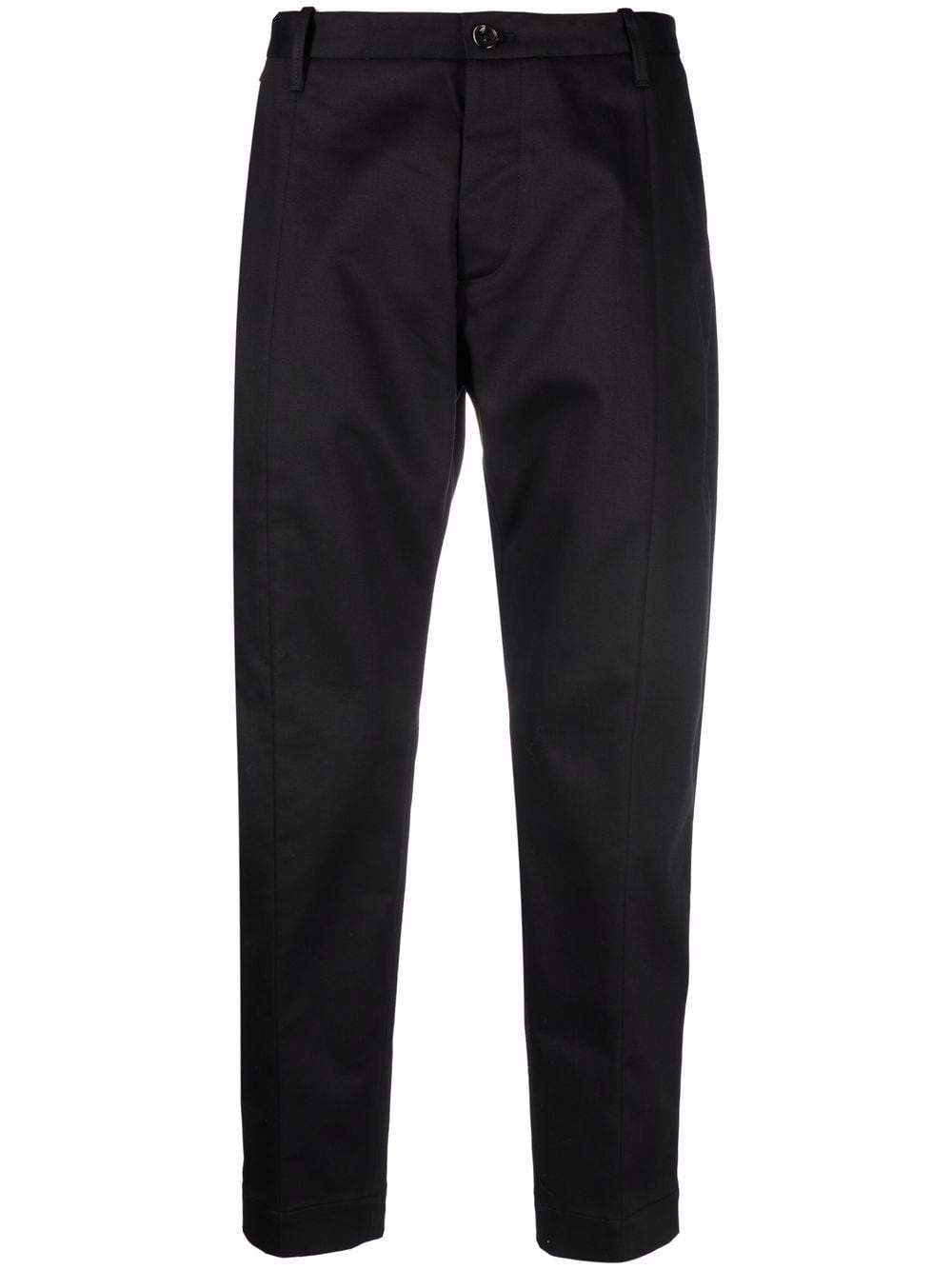 Nine In The Morning tapered-leg cropped trousers - Black von Nine In The Morning