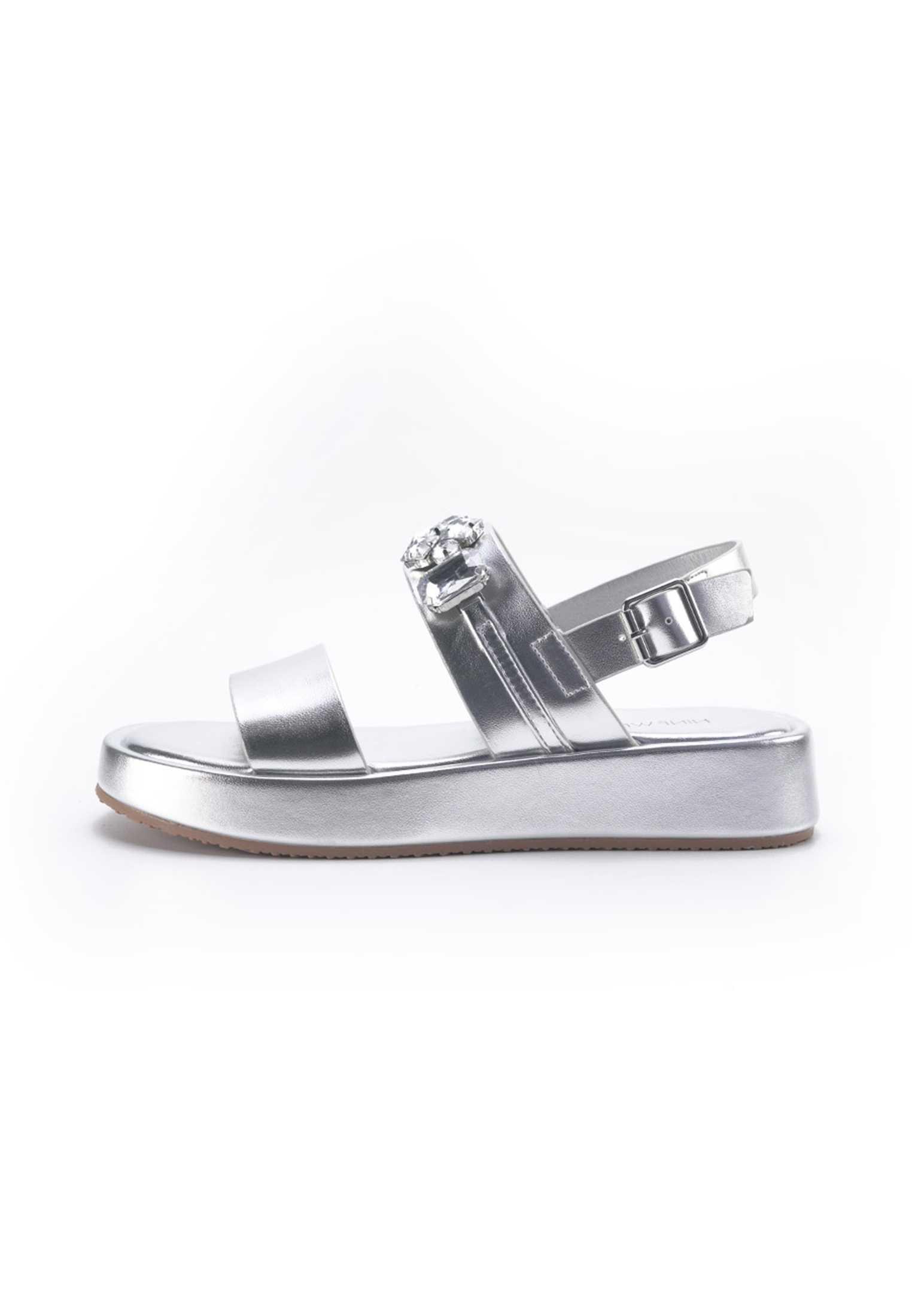 Dinna 3fx Damen Silber 38 von Nine West