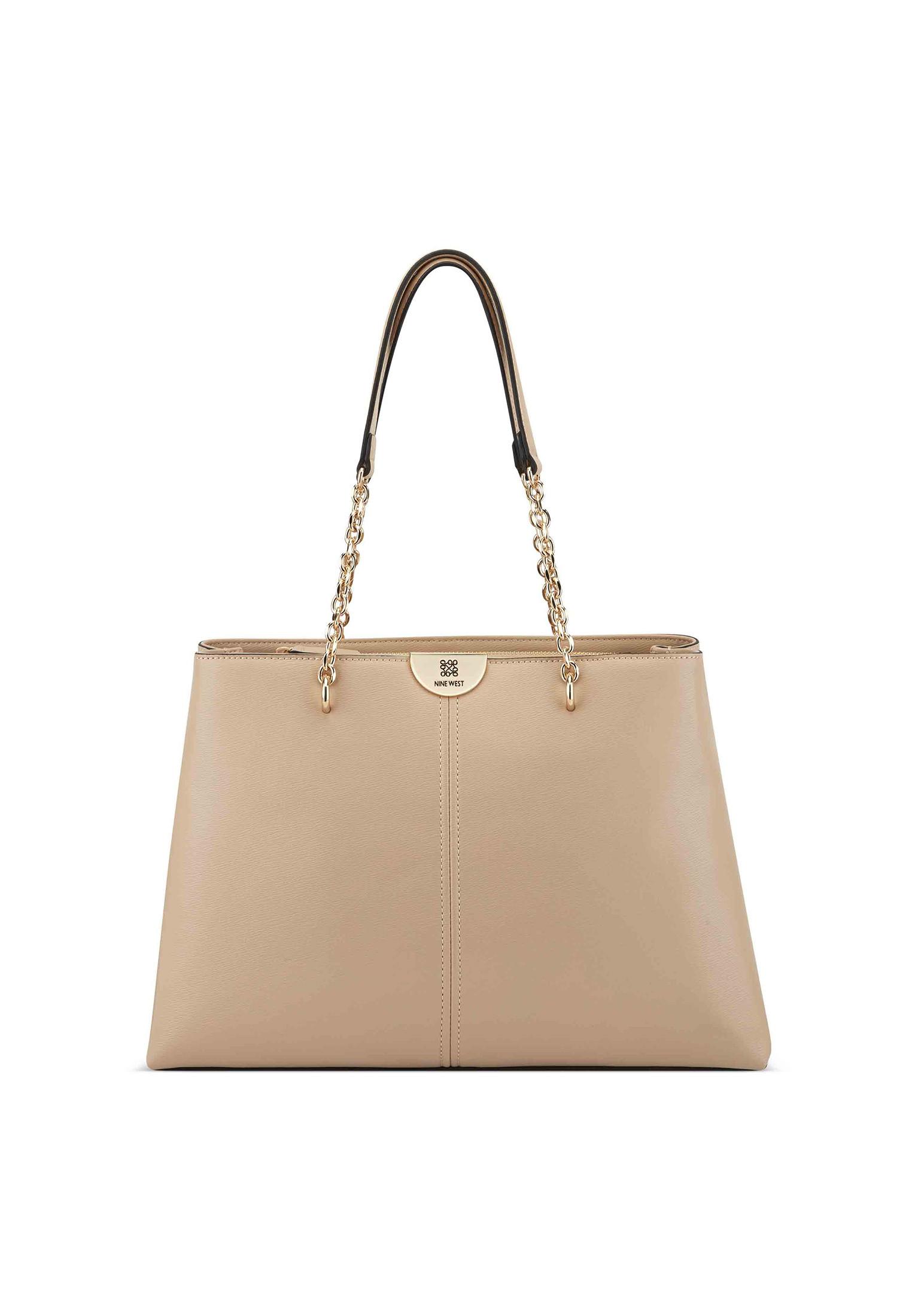 Keyse Jet Set Tote Handtasche Damen Beige ONE SIZE von Nine West