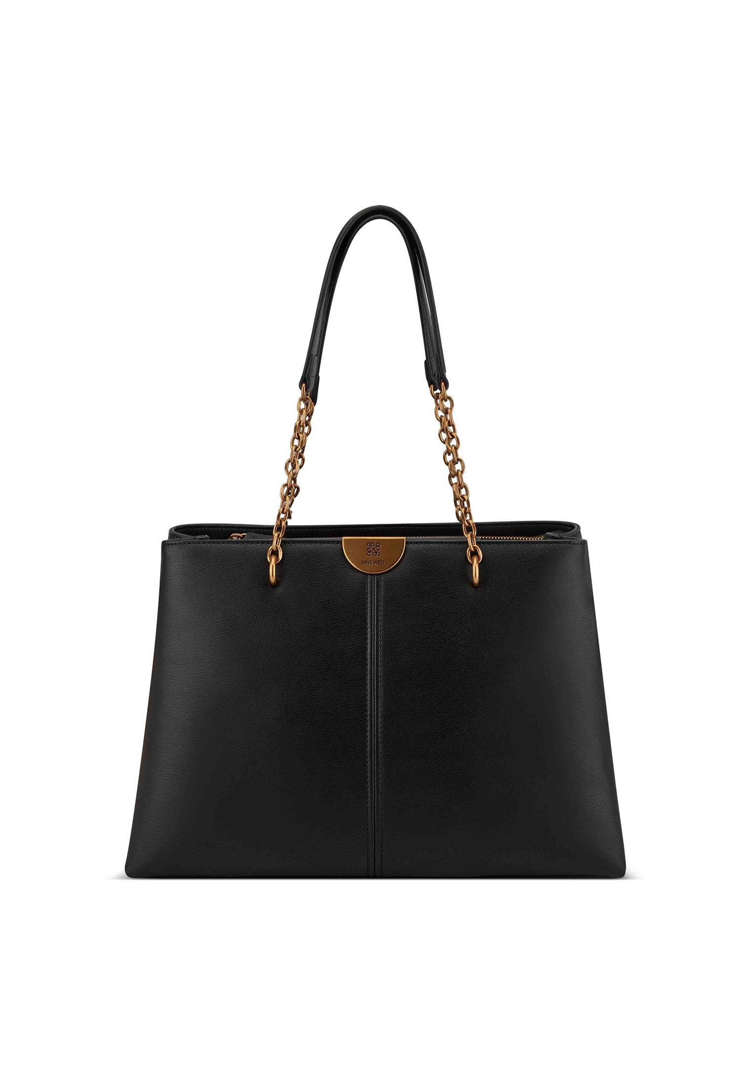 Keyse Jet Set Tote Handtasche Damen Schwarz ONE SIZE von Nine West