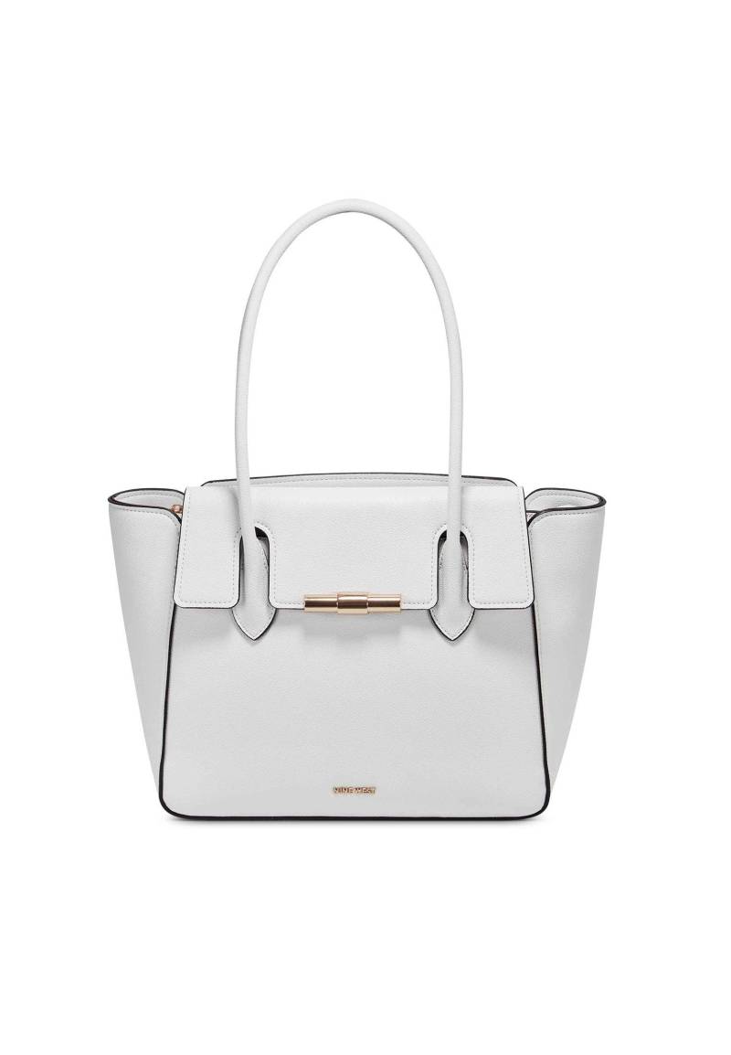 Hollis Elite Tote Handtasche Damen Offwhite ONE SIZE von Nine West