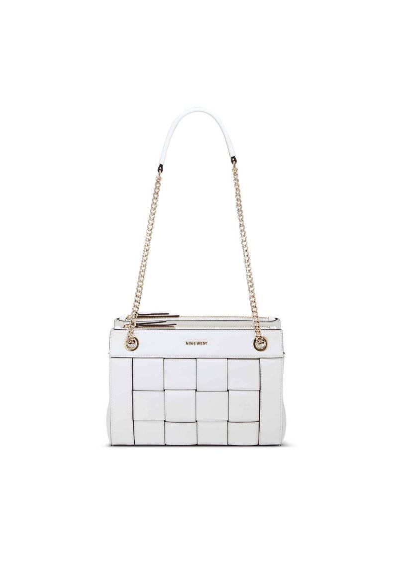 Ellie A List Crossbody Handtasche Damen Offwhite ONE SIZE von Nine West