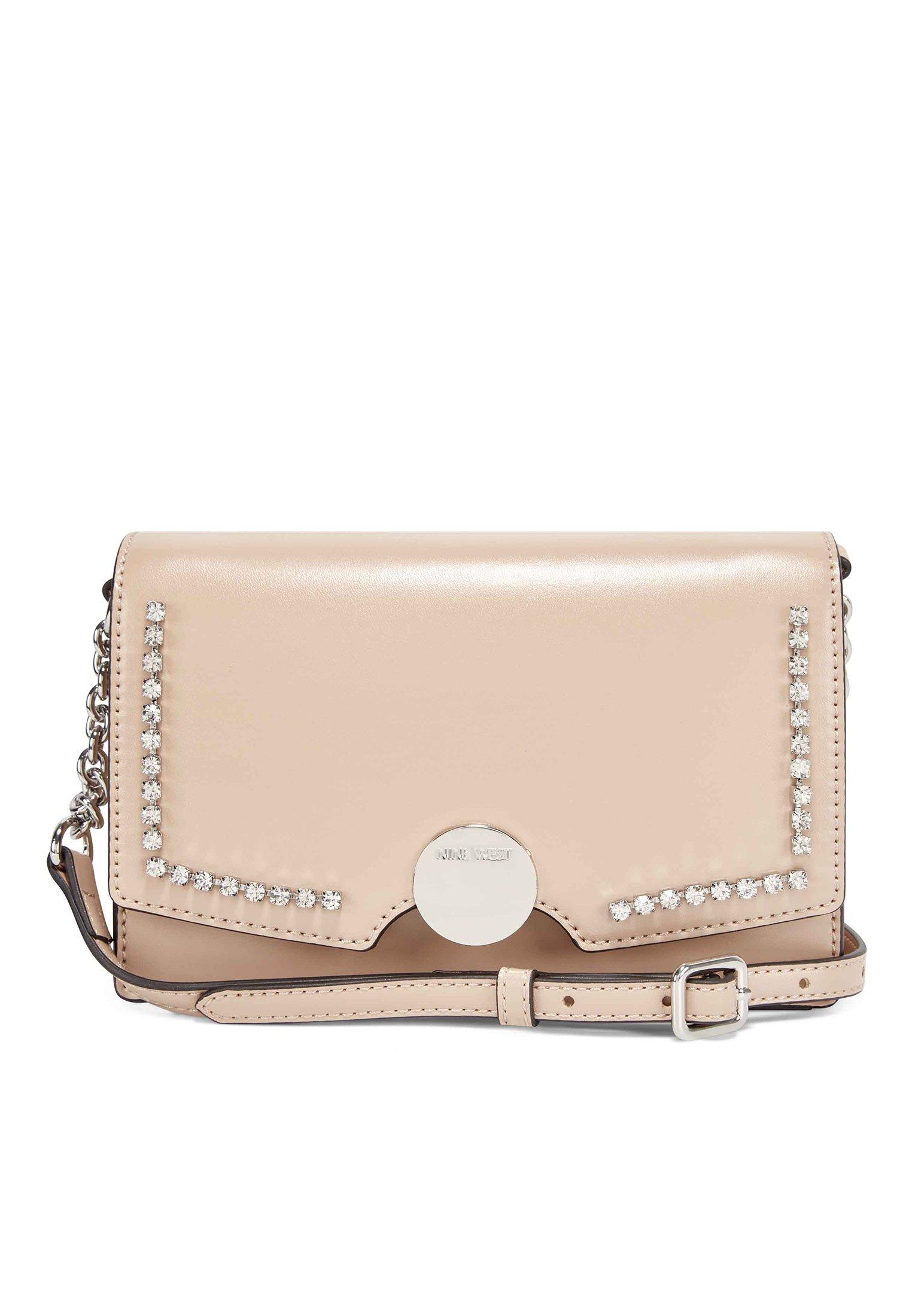 Tatum Crossbody Flap Handtasche Damen Nude ONE SIZE von Nine West