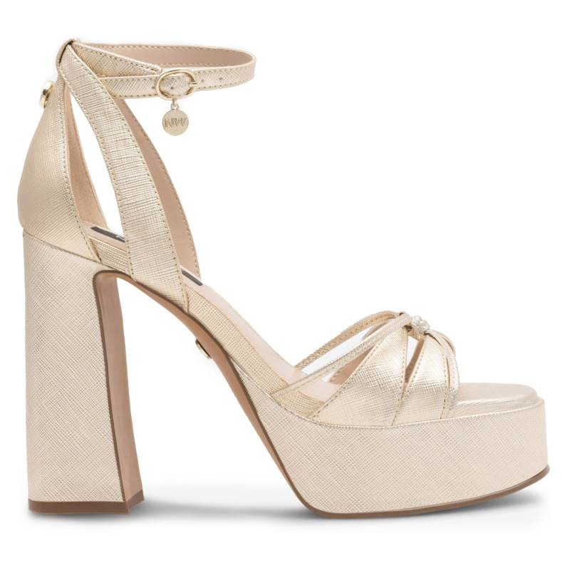 Sandalen Nine West AAHIDA ZL23002CC Goldfarben von Nine West