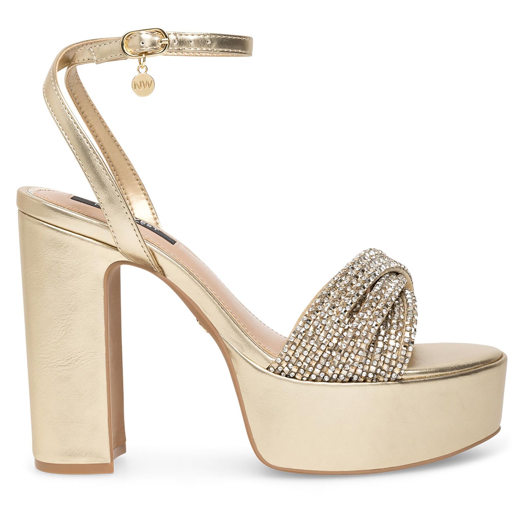 Sandalen Nine West WFA2736-1 Goldfarben Sandalen Nine West WFA2736-1 Goldfarben von Nine West