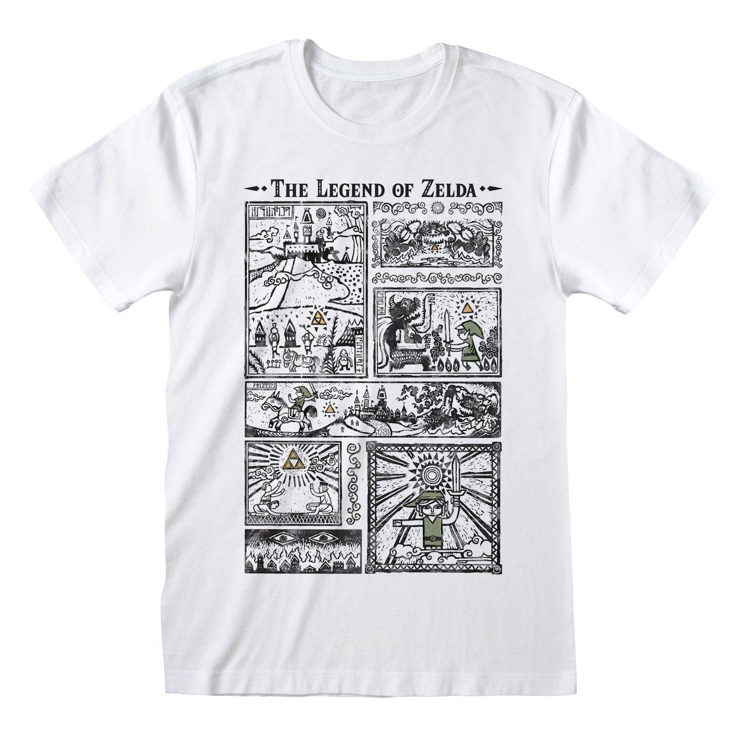 "drawings" Tshirt Damen Weiss XL von Nintendo