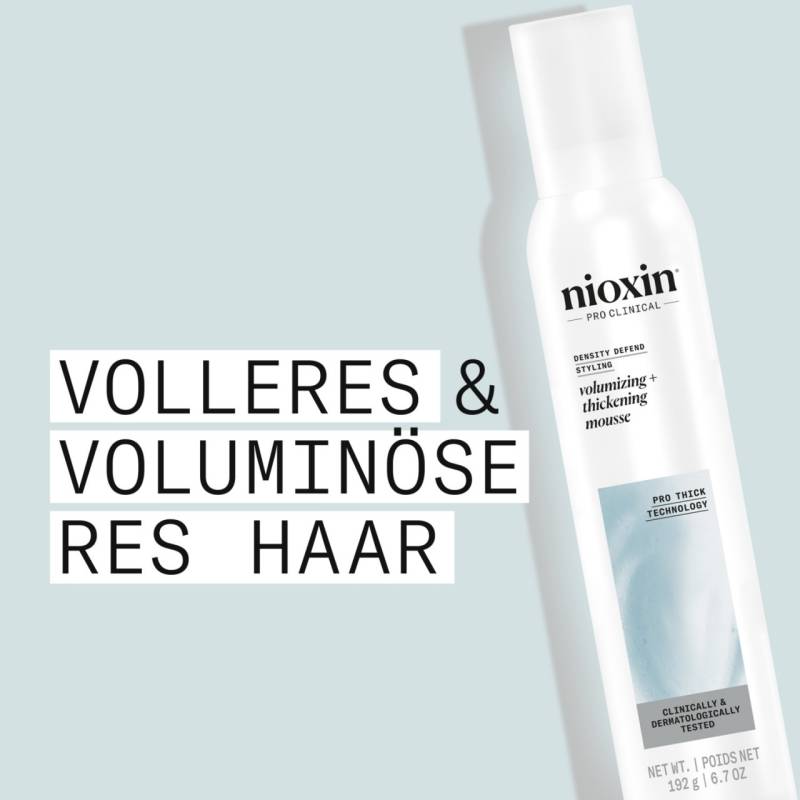 DENSITY DEFEND STYLING - Volumising Mousse von Nioxin